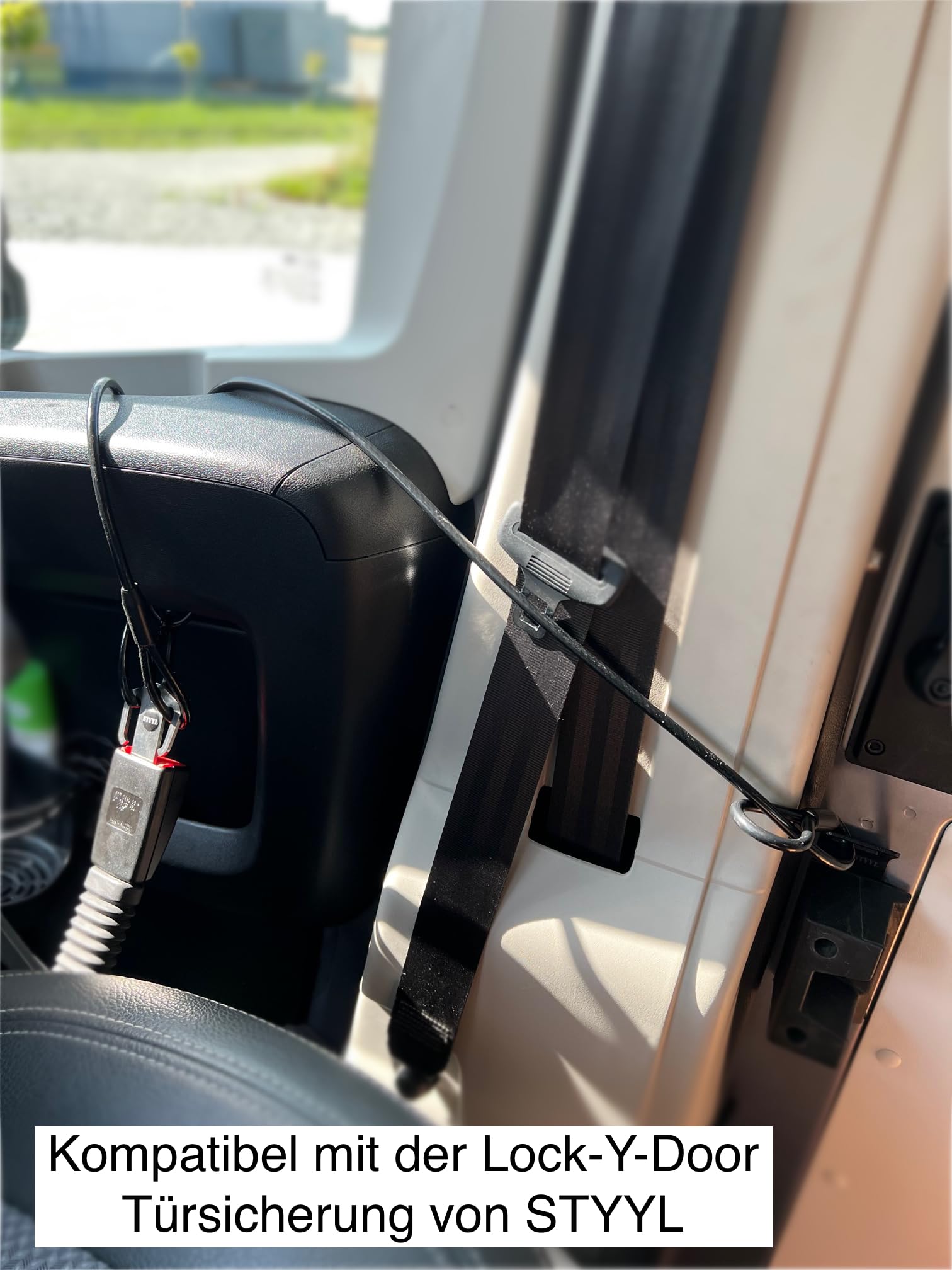 STYYL Slide-Y-Lock die Zusatzsicherung für die Schiebetür passend für Kastenwagen Ducato Jumper Boxer