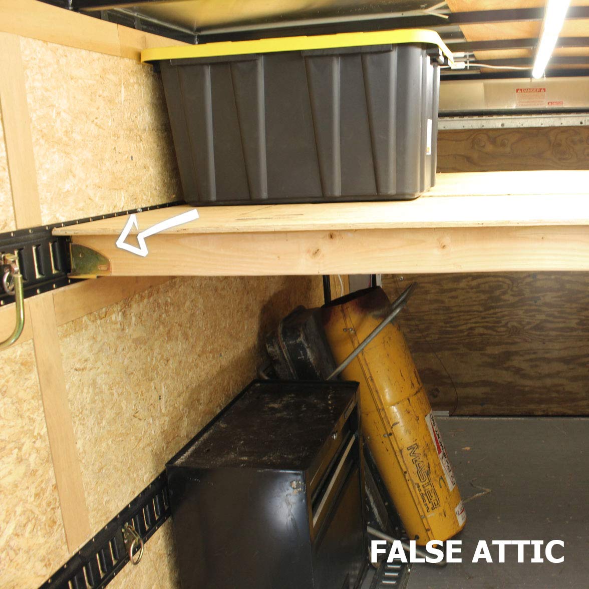 10 ETrack Wood Beam End Socket Shelf Brackets w/ E Track Fittings, for