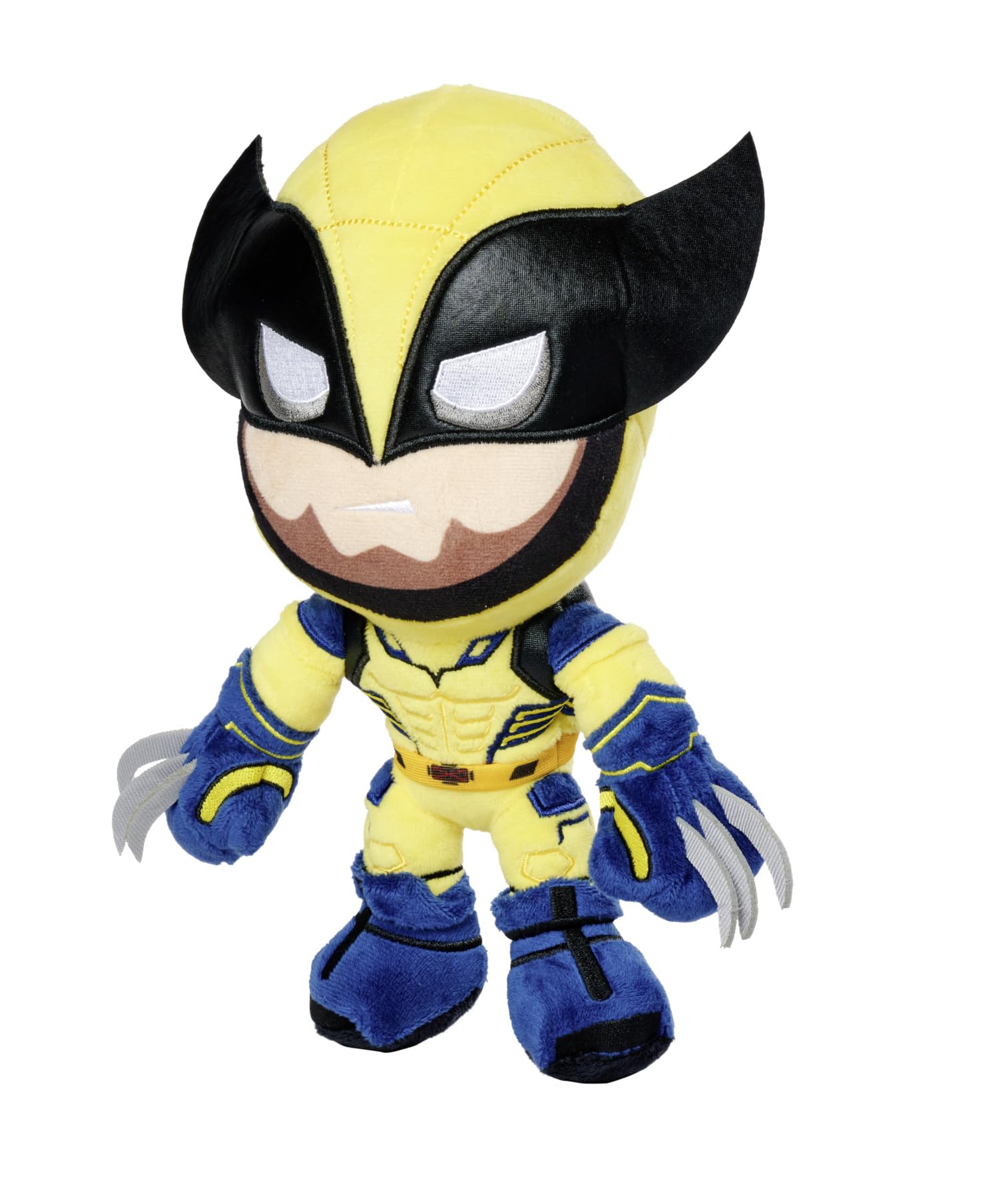 Simba Figurine en peluche Marvel Wolverine de 25 cm de taille moyenne, du film Marvel Studios Deadpool et Wolverine, jouet pour les fans et les collectionneurs Simba Figurine en peluche Marvel Wolverine de 25 cm de taille moyenne, du film Marvel Studios Deadpool et Wolverine, jouet pour les fans et les collectionneurs