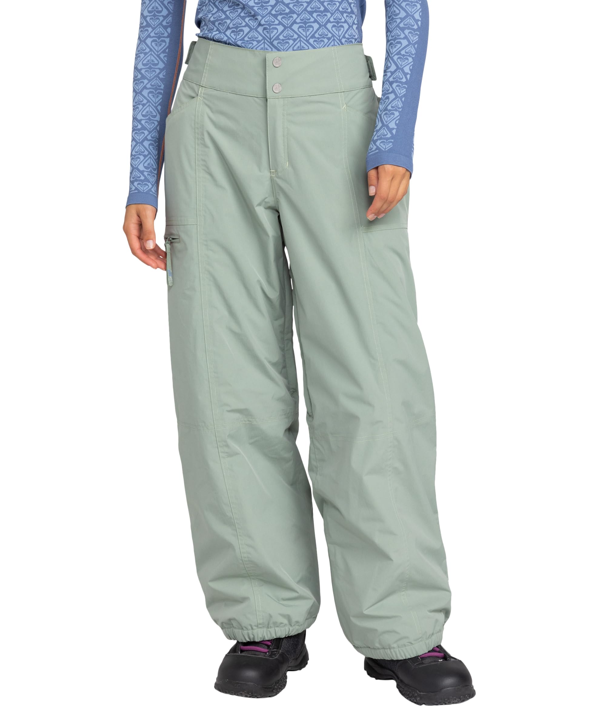 Roxy womens Chloe Kim Snowboard Pant 15k Waterproof Fully Taped Insulated Pfas-free
