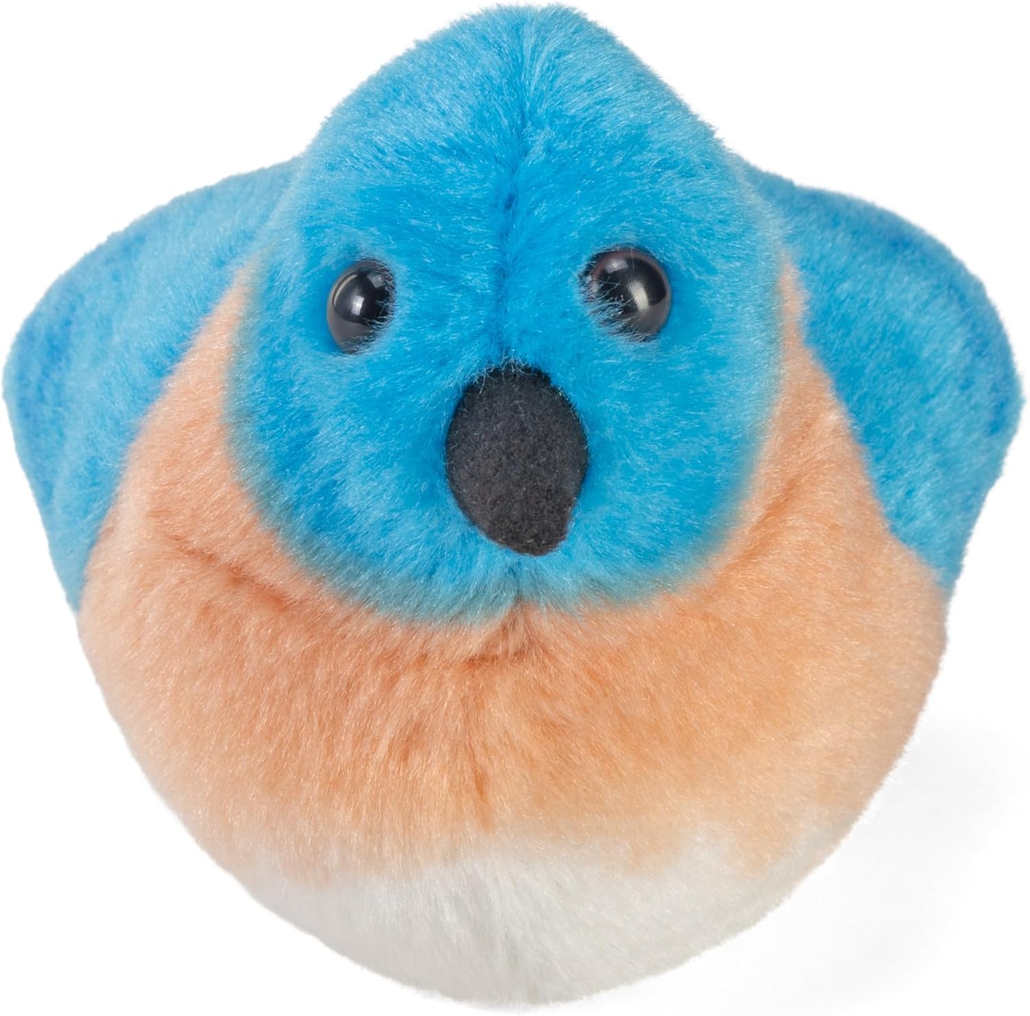Wild Republic Audubon Birds Eastern Bluebird Plush with Authentic Bird Sound, Stuffed Animal, Bird Toys for Kids and Birders