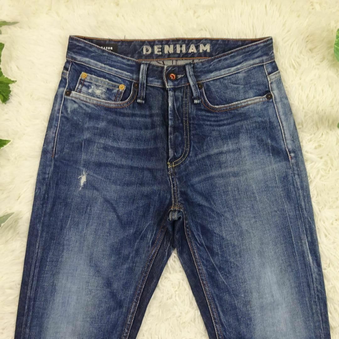 デンハム　DENHAM RAZOR ストレッチ　スリムフィット　UAE製　W28 デンハム DENHAM RAZOR ストレッチ スリムフィット UAE製 W28
