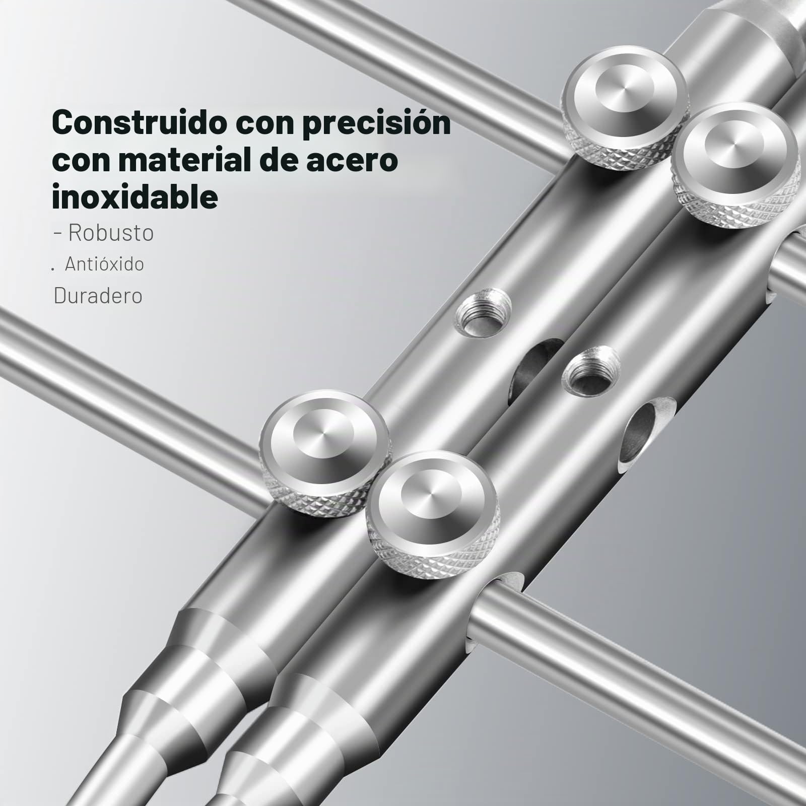 NEEWER - Herramienta Profesional Punta Curva Llave Ajustable para reparación de Herramientas de Acero Inoxidable para la Lente del Objetivo de Fotos para la mayoría de Las cámaras DSLR