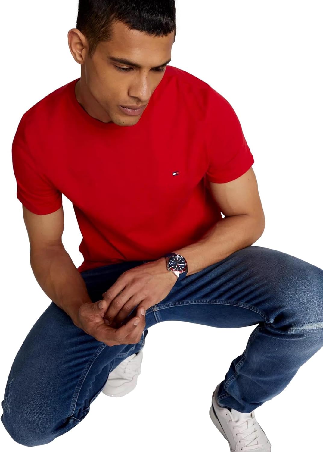 Tommy Hilfiger Men's Tommy Logo Tee T-Shirt