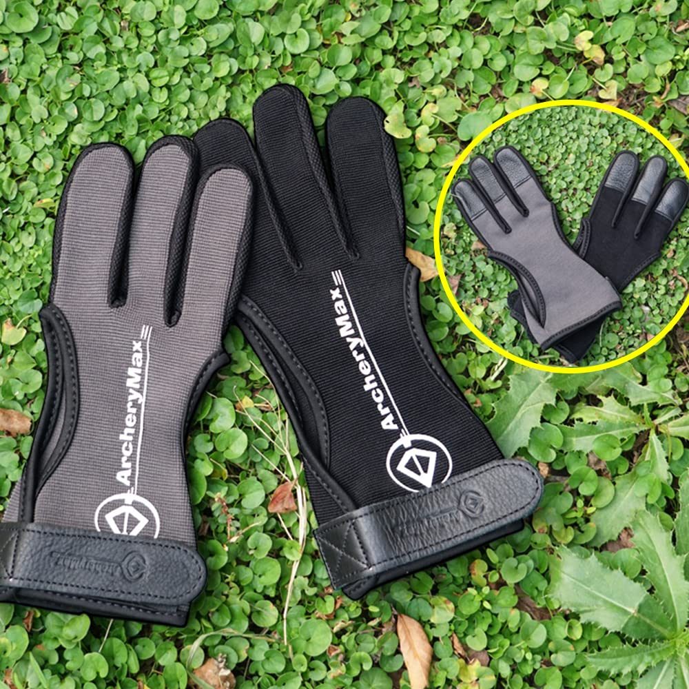 3 Finger Archery Gloves for Kids/Teenagers/Adults - 5
