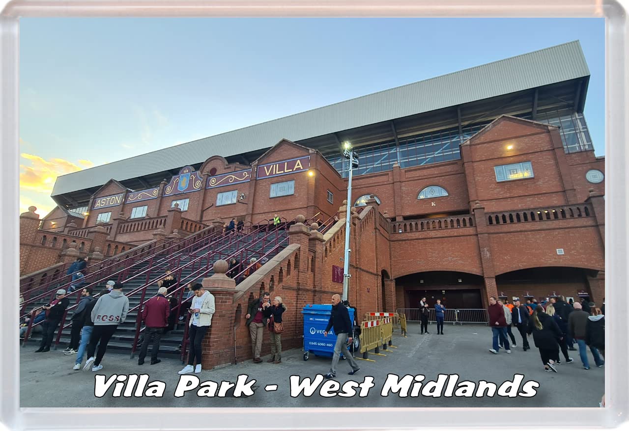 Baked Bean Store Multicolor Villa Park - West Midlands - 96 X 67Mm Jumbo Fridge Magnet/Magnets Bbsfhm519