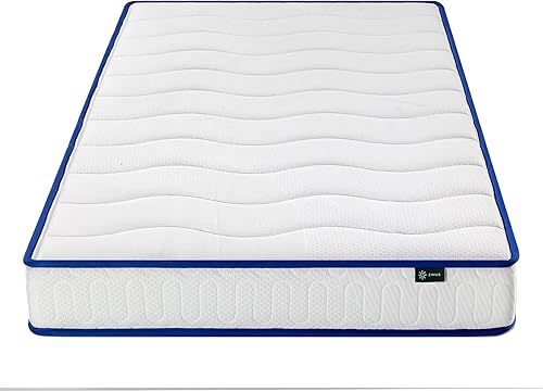 Miniatura 45 de ZINUS Colchón esencial de resortes interiores de 8 pulgadas, colchón para niños, sensación de firmeza media, espumas certificadas CertiPUR-US,