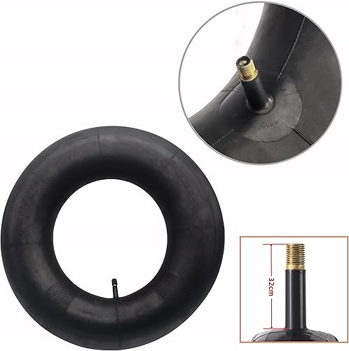 Miniatura 4 de 4.804.00-8 Tubo de neumático 4.80-8 Tubos interiores de neumáticos para carretilla, carretilla, carritos de jardín, cortacéspedes, maquinillas,