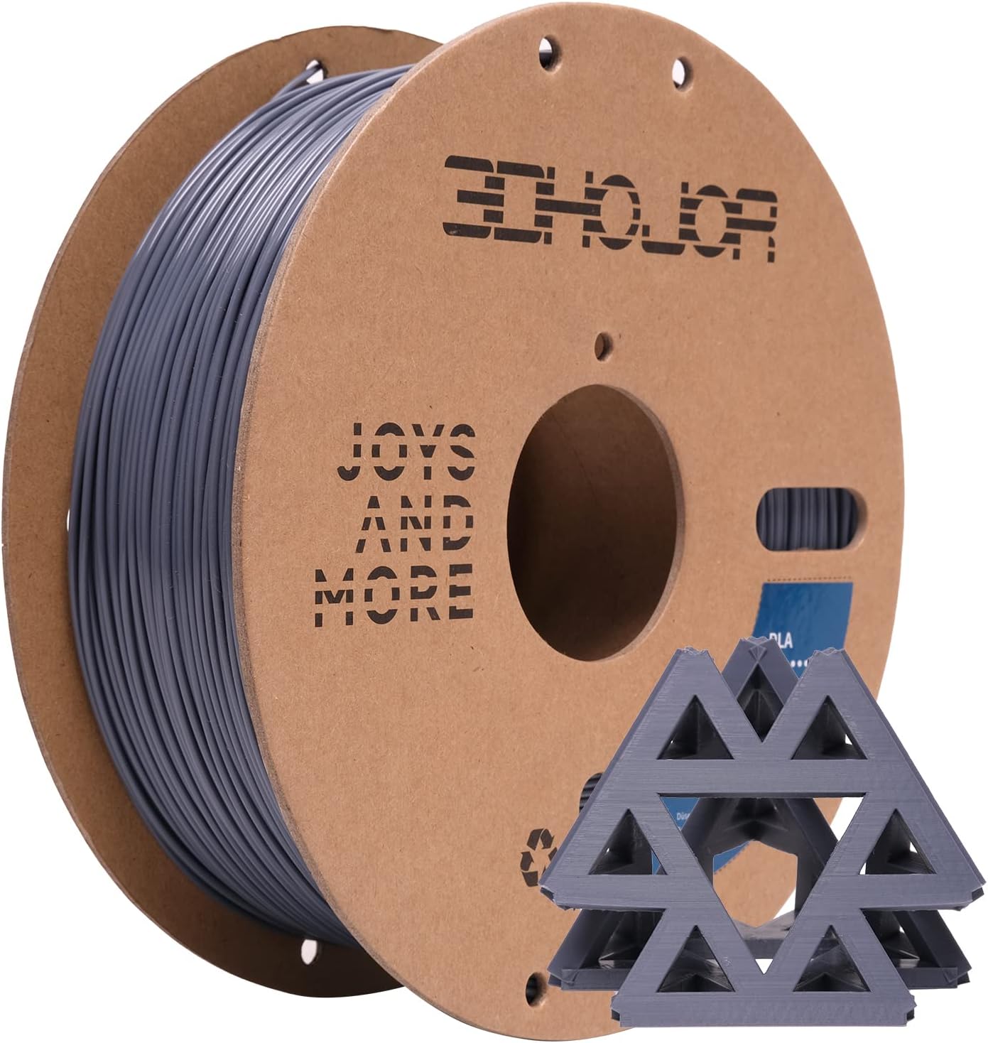 3DHoJor High Speed PLA Filament 1.75mm Grey,3D Printing