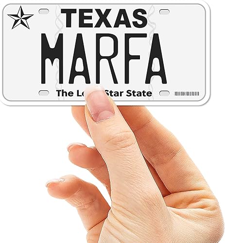 Miniatura 12 de Calcomanías de matrícula de Texas – 15 opciones de TX City – Adhesivo de parachoques de Texas para automóvil – Houston Austin Dallas San Antonio