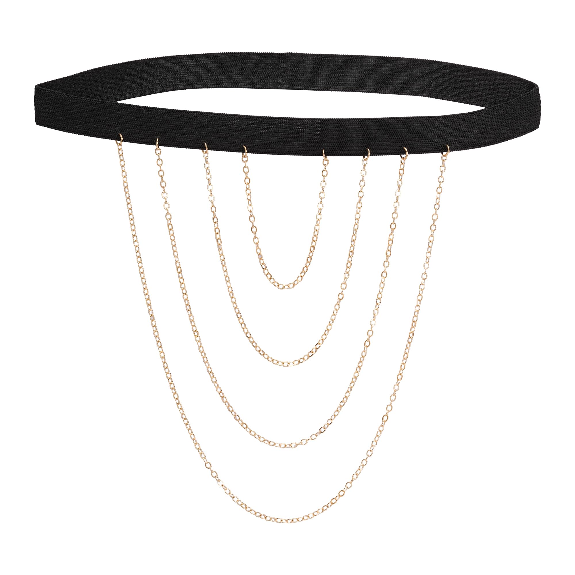 Aaishwarya Golden Celebrities Inspired Falling Curves Long Multi Layered Thigh Chain for Girls and Women | Leg Chain for women | Gift for women | Jewellery for women (B018KC3EEI) Amazon Price History, Amazon Price Tracker
