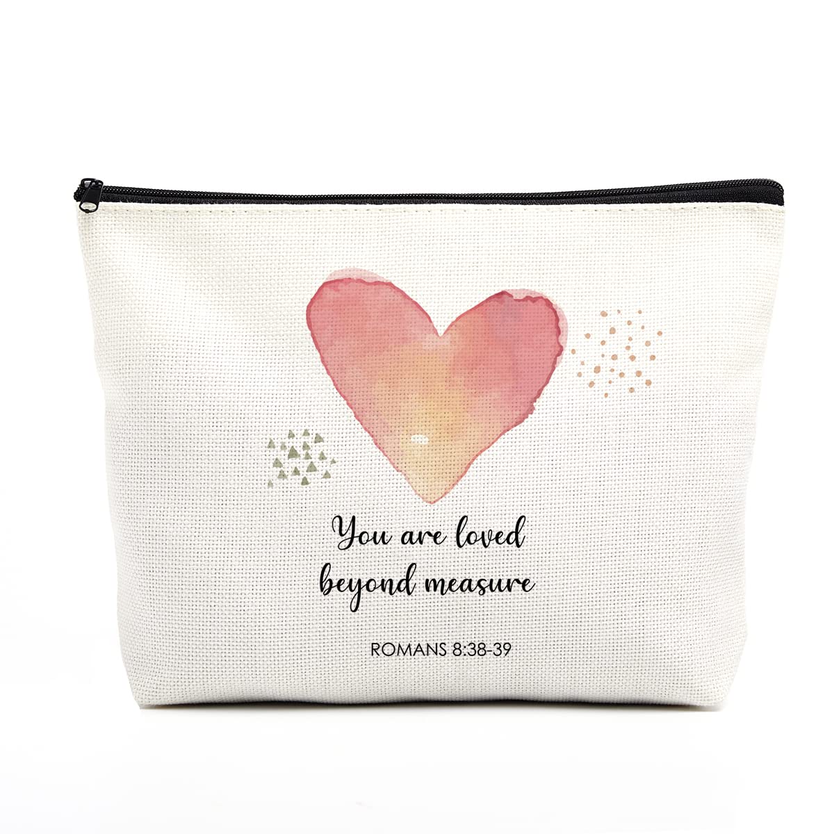 Christian Gifts for Women Religious Bible Verse Makeup Bag Inspirational Scripture Nursery Decor Gift Bag Birthday Christmas Gift Ideas for Her