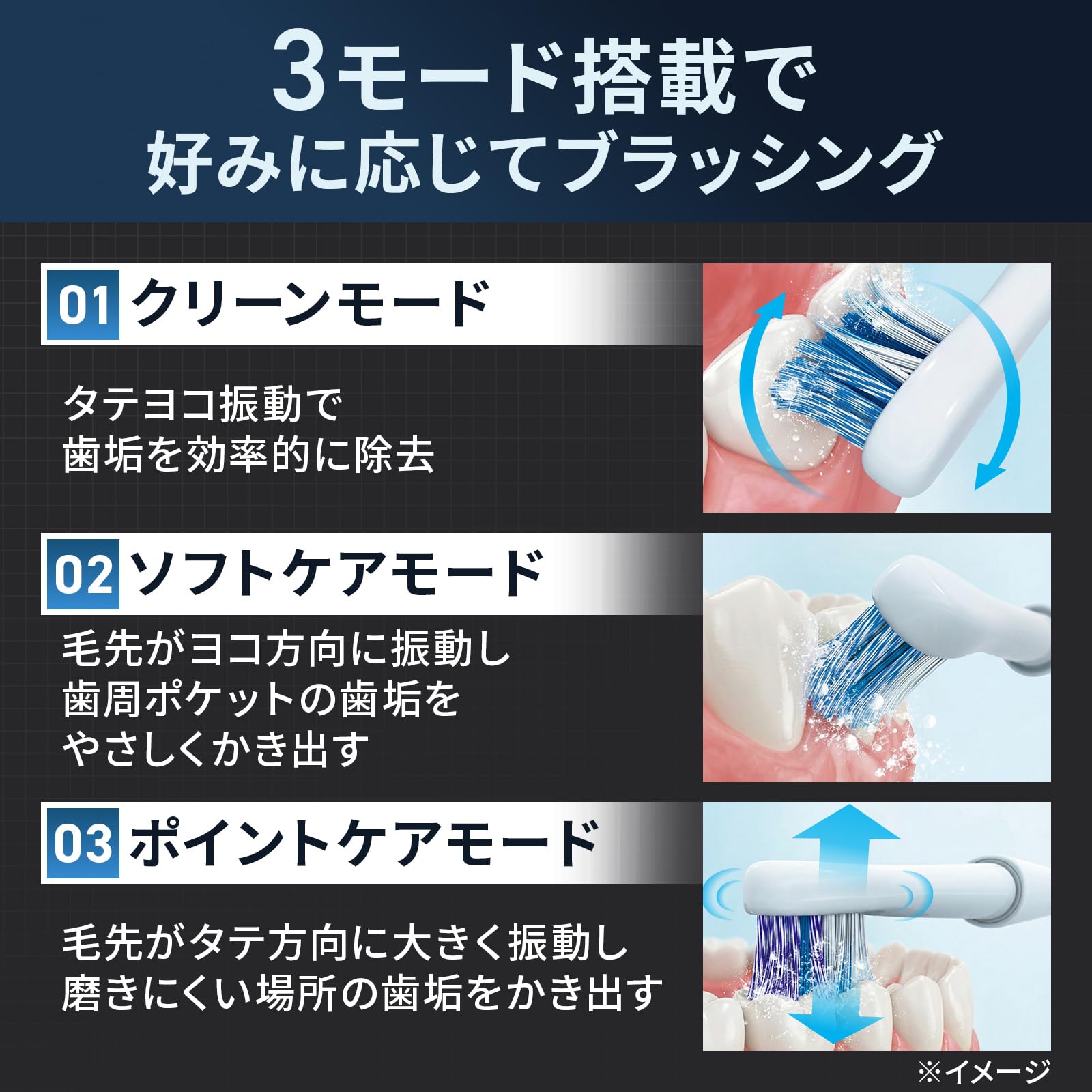 Amazon.co.jp: Omron MediClean HT-B3221-JT Electric Toothbrush