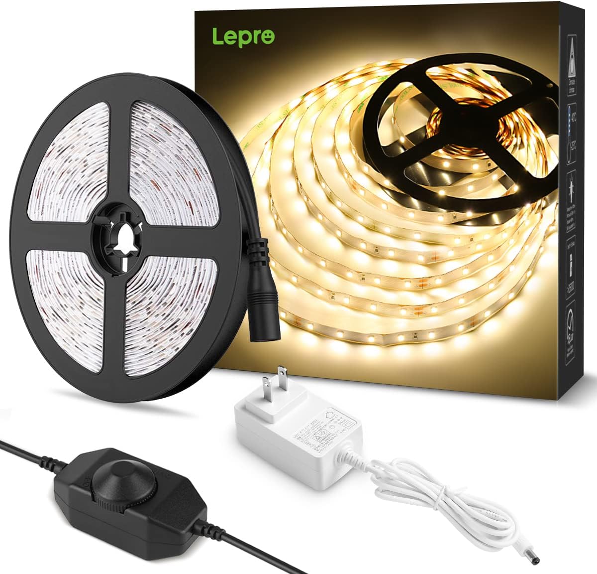  Lampu LED Strip Lepro Indoor Asli Jepang 