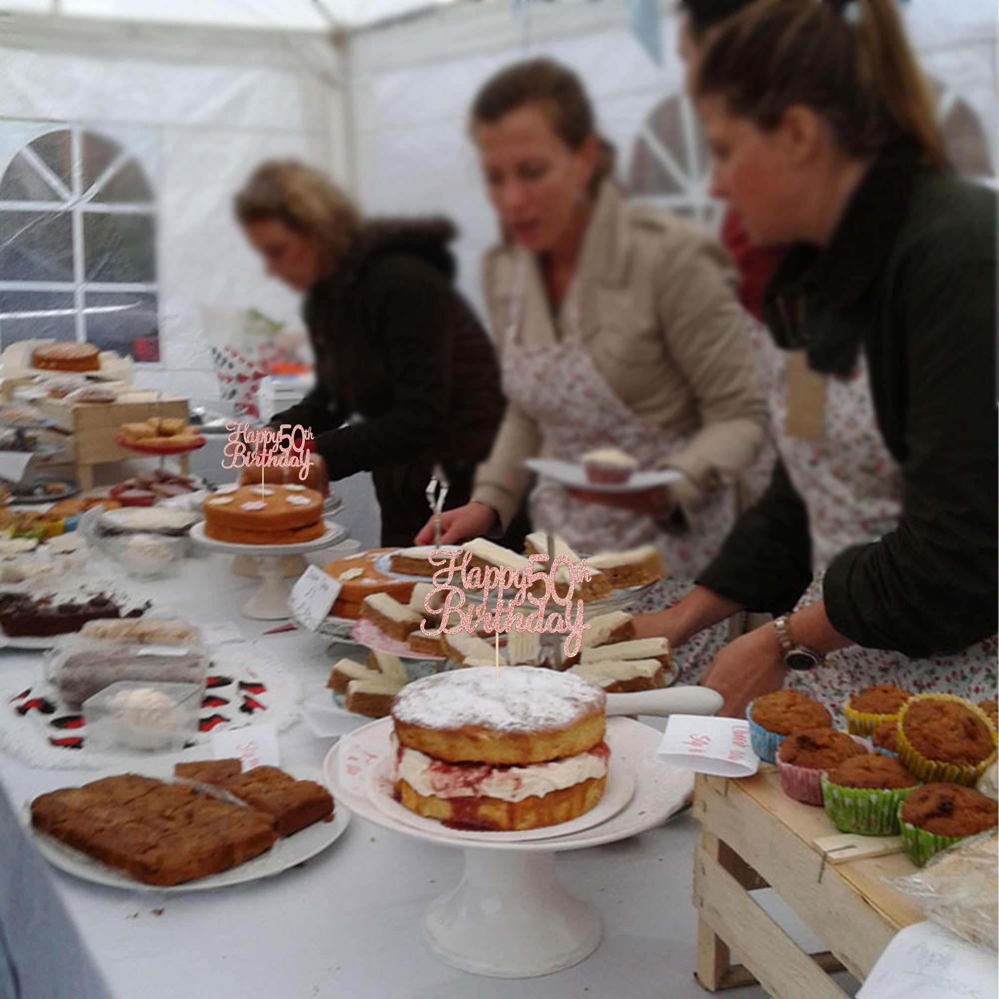 Blumomon Lot De 3 Décorations De Gâteau D'anniversaire « Happy 18th Birthday » à Paillettes Argentées « Hello 18 Cheers To 18 Years 18 And Fabulous » Pour 18e Anniversaire De Mariage