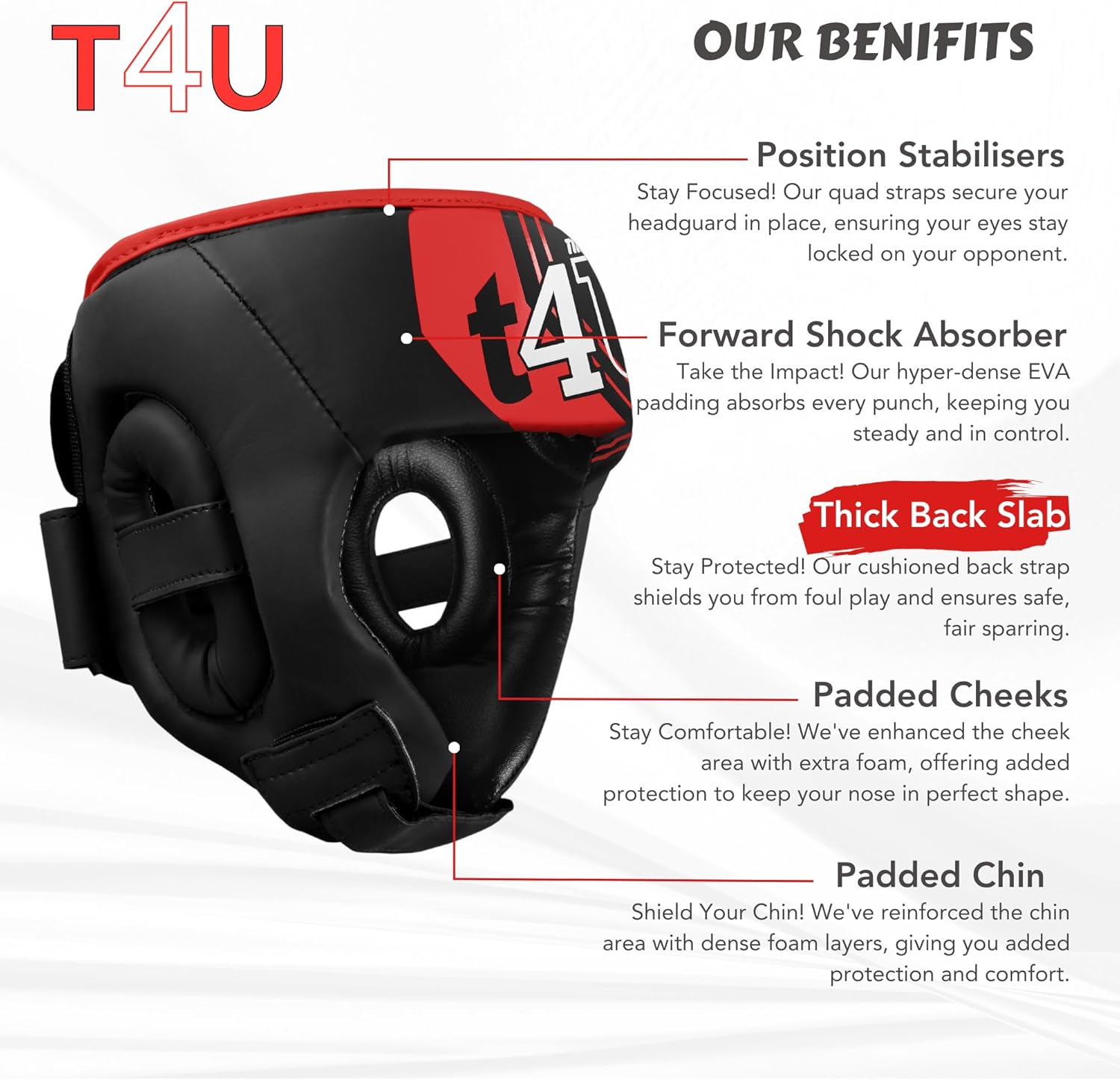 PSS Boxing Headguard Adjustable Padded- Effective Impact Absorption for MMA Training, Muay Thai, Sparring, Martial Arts, Karate, Kickboxing, Taekwondo - Forehead, and Ear Support