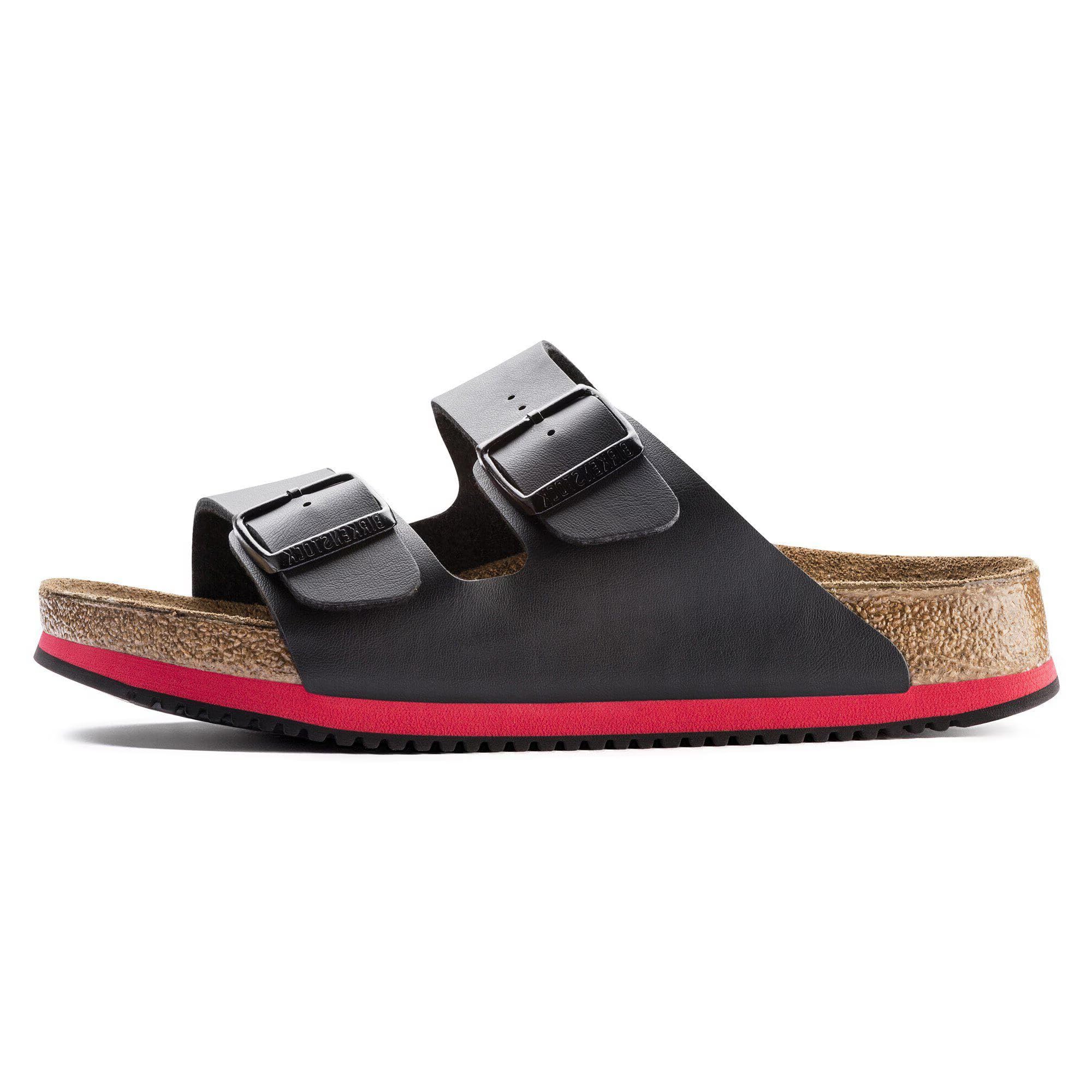 Birkenstock Sandale Arizona Noir Femme Cuir SANDAL Mules Décontracté