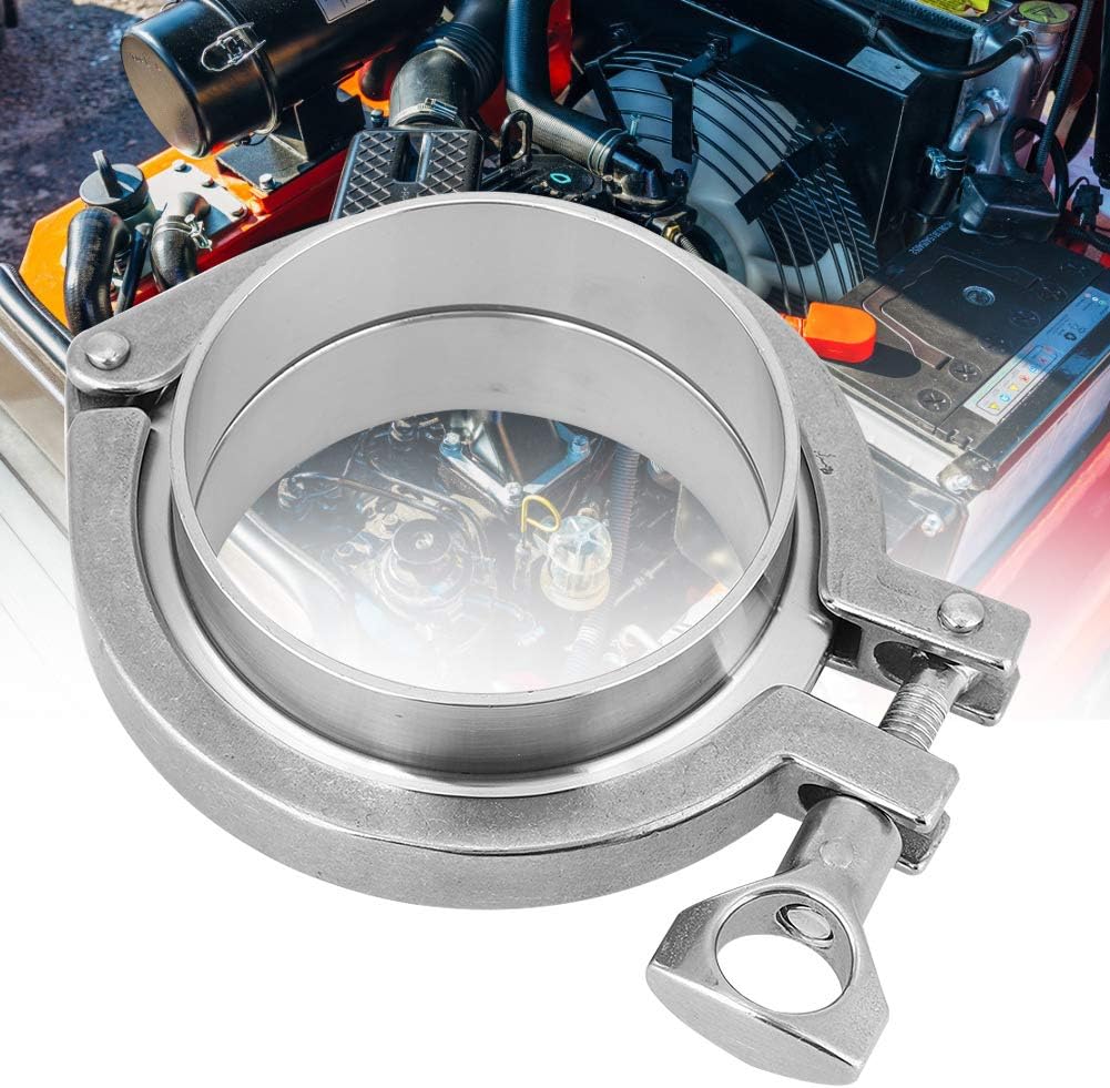 3" Tri Clamp Set, Stainless Steel 304 Triclamp + 3" Sanitary Fitting(ID72mm OD 3 Inch) + Viton Gasket - Image 5