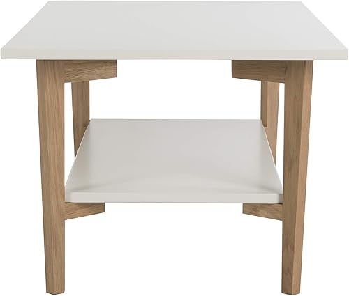 Miniatura 6 de Safavieh Home Collection Caraway - Mesa de centro blanca y natural