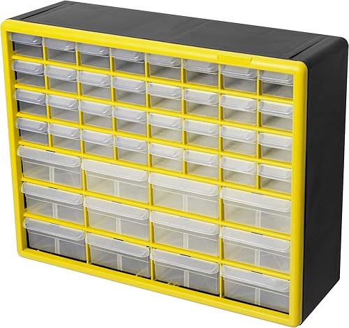 Miniatura 10 de Akro-Mils 10144, Gabinete de almacenamiento con 44 cajones de plástico para organización de garaje, organizador de cuentas, almacenamiento