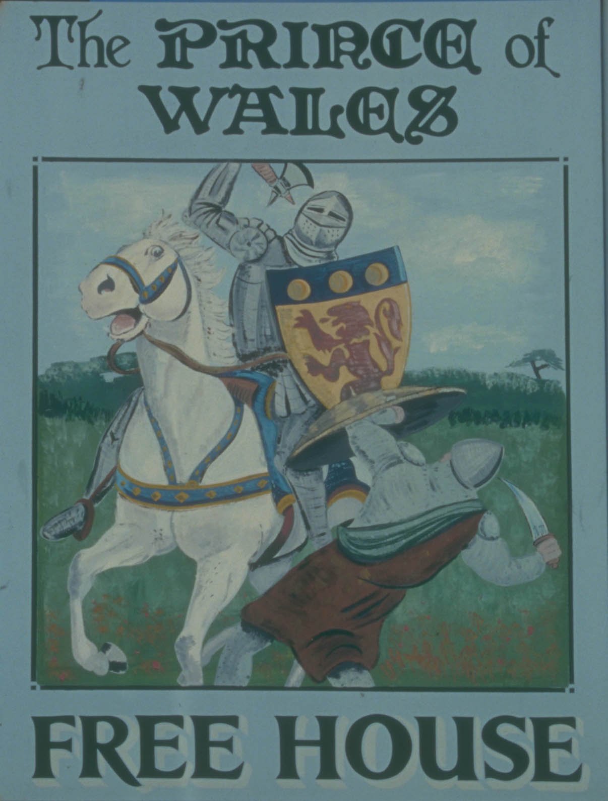 Metal Sign Pub 340002 Prince Of Wales Cranbrook Kent A4 12x8 Aluminium