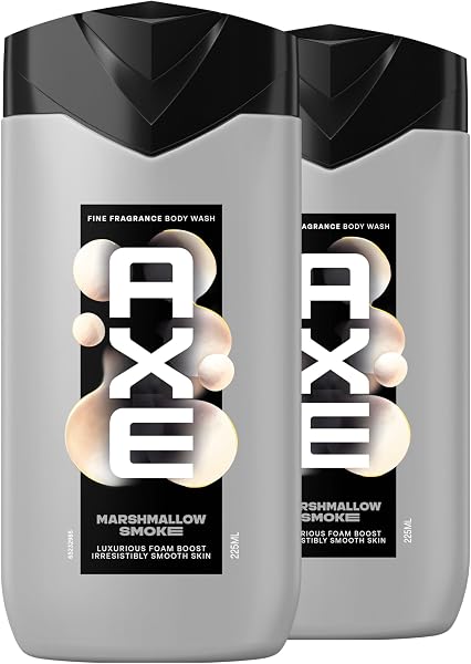 Axe Gel Douche Homme Ultime Marshmallow - Lot de 2x225ml - 1