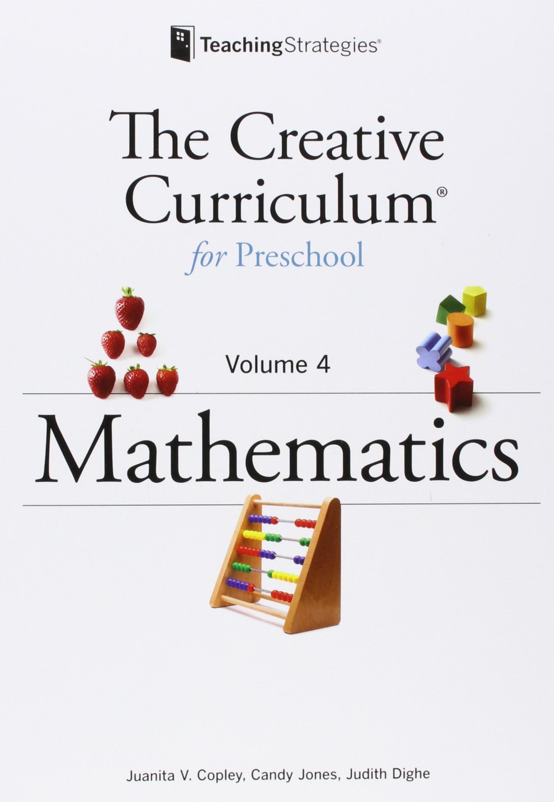 The Creative Curriculum for Preschool, 5th edition * The Foundation * Interest Areas * Literacy * Mathematics *Objectives for Development & Learning * Volume 1 - 5 C. Heroman, D. Trister Dodge, K. Berke, T. Bickart, L. Colker, C. Jones, J. Copley