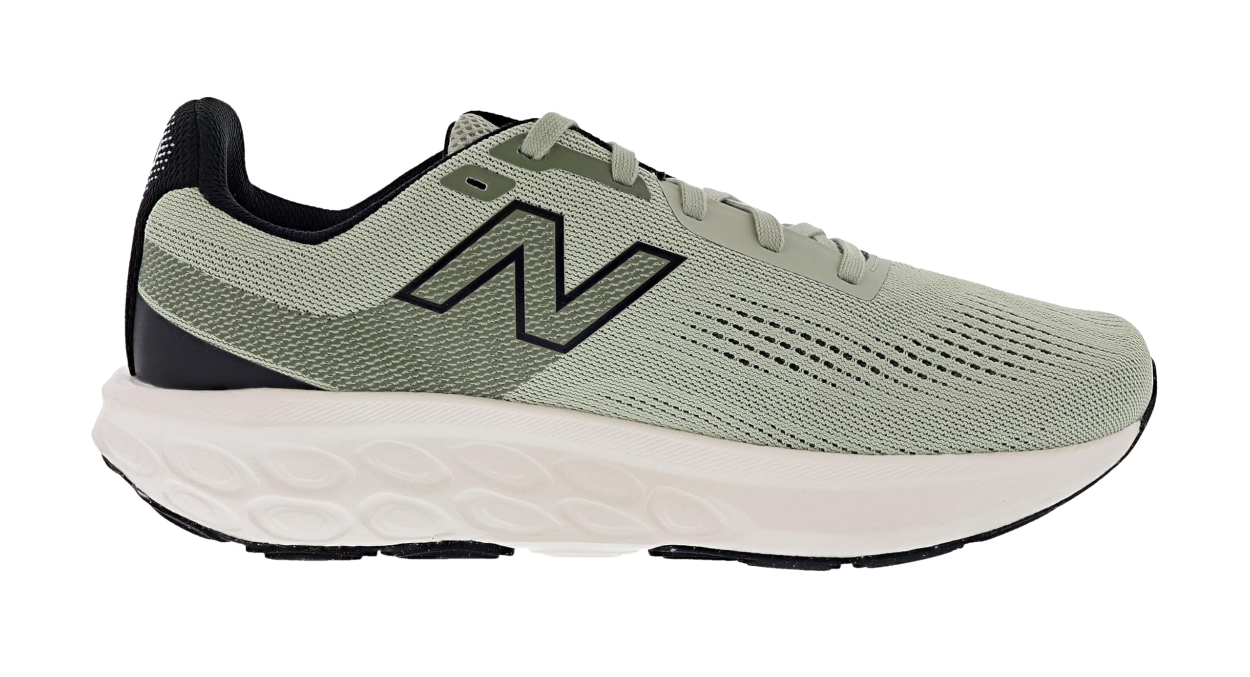 New Balance Fresh Foam 520 V9 - Tenis de Correr para Hombre, Serpiente Liguero, Oliva Oscuro, Negro, 42 EU