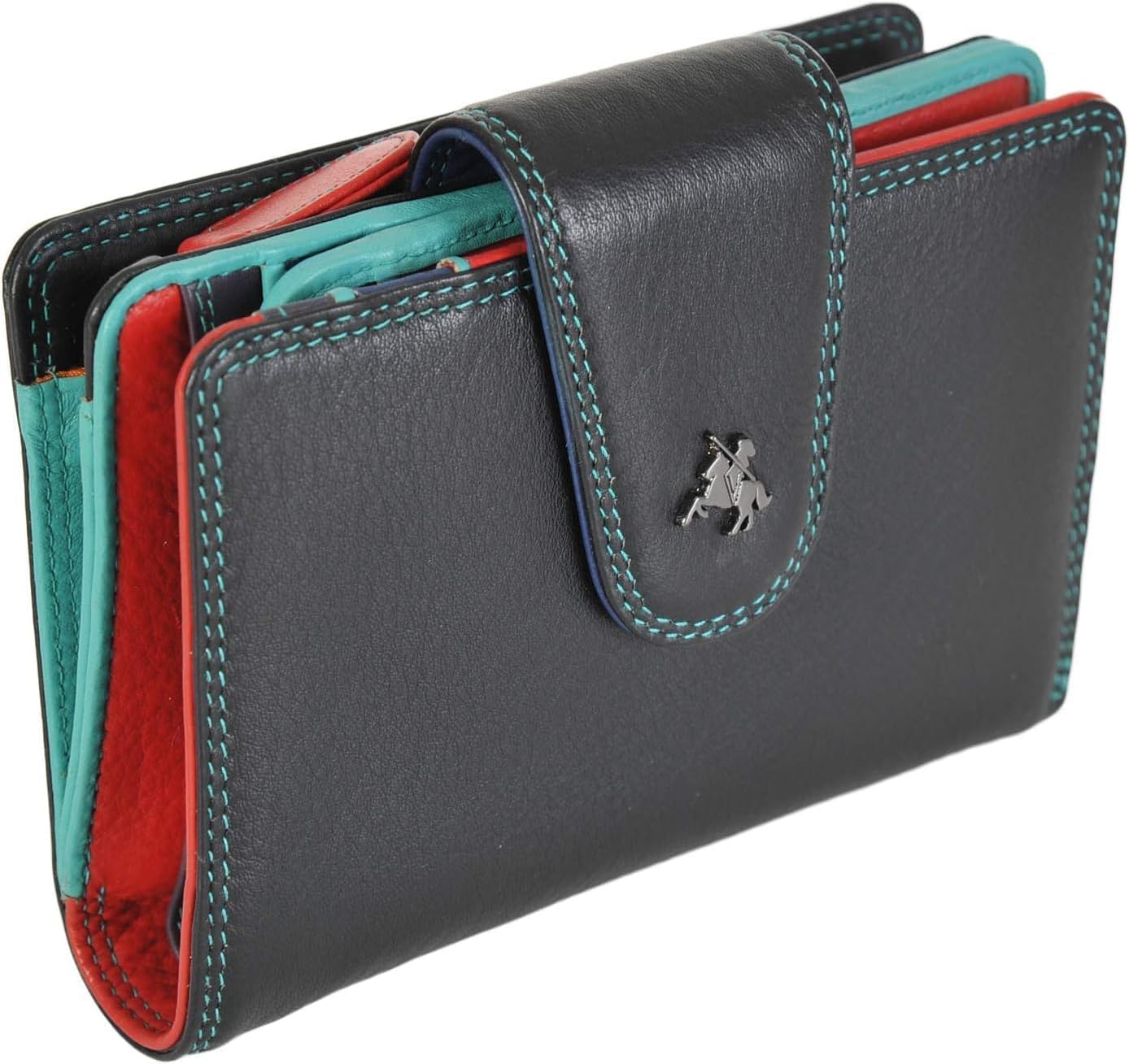 Visconti SP31 Soft Leather Multi Colored Bifold Wallet
