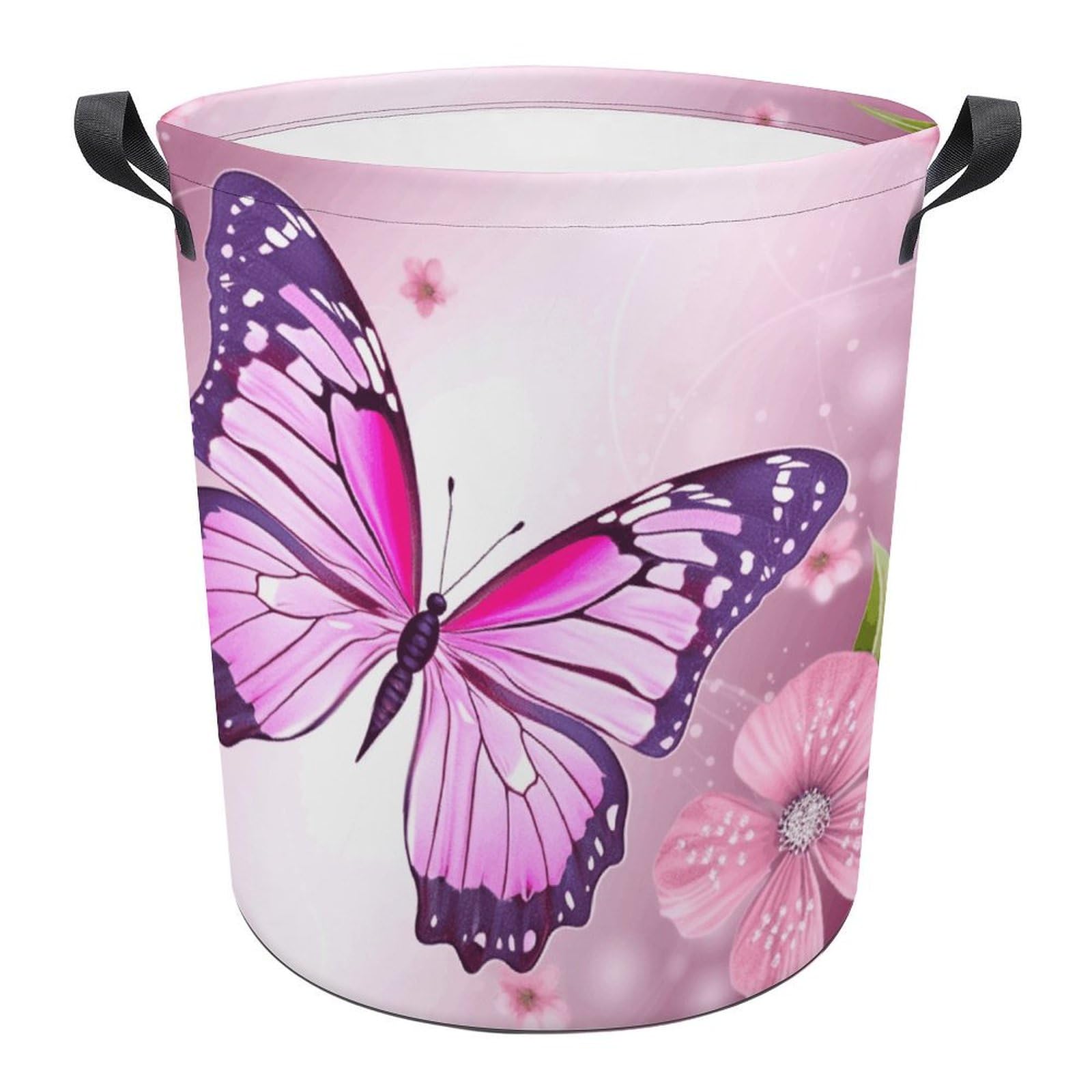 Panier à linge pliable papillon pour trier les vêtements sans encombrer