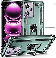 Vista 1 de Funda para Xiaomi redmi Note 12 Pro 5G con protector de pantalla, Poco X5 Pro 5G, funda delgada de protección militar a prueba de golpes, funda