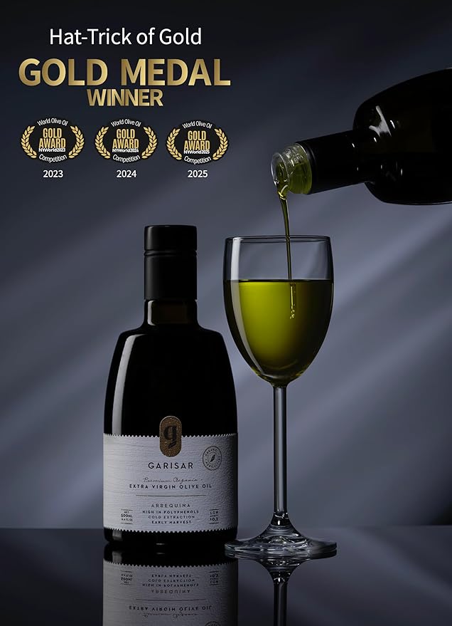 Aceite de Oliva Extra Virgen Garisar 16.9 fl oz Botella miniatura 4