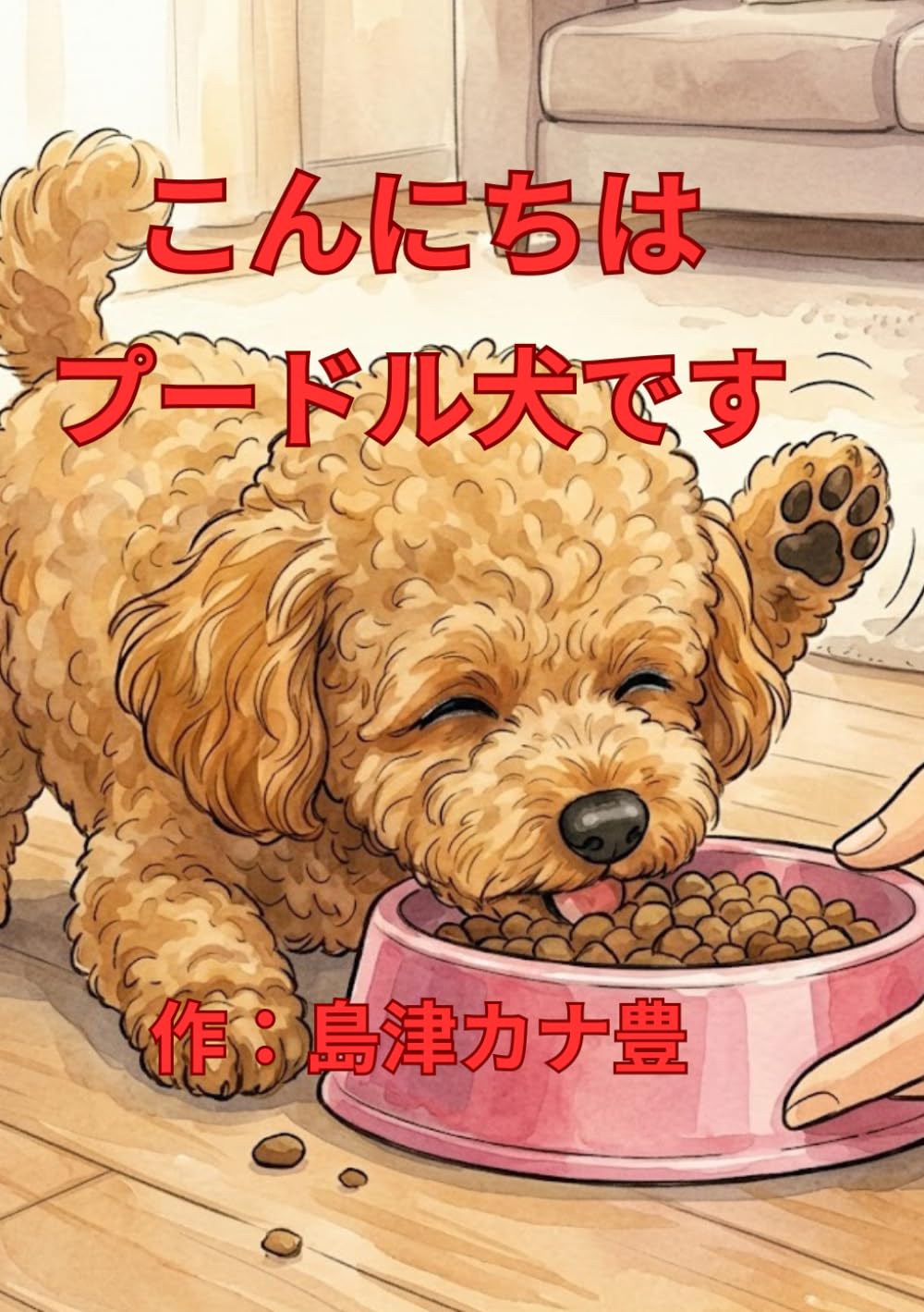 こんにちはプードル犬です
