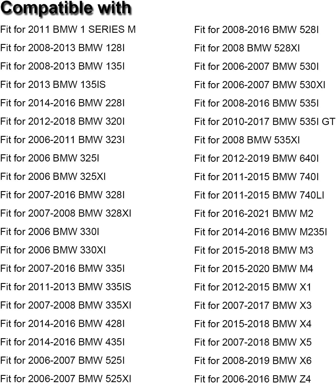 Engine Oil Filter Housing Cover Cap Fit for BMW 128i 135i 228i 320i 325i 328i 330i 335i 428i 525i 528i 530i 535i 740i M2 X1 X3 X4 X5 X6 Z4 Replace 11427525334,11427566327,w/2x Oil Filter & Bolt Gasket