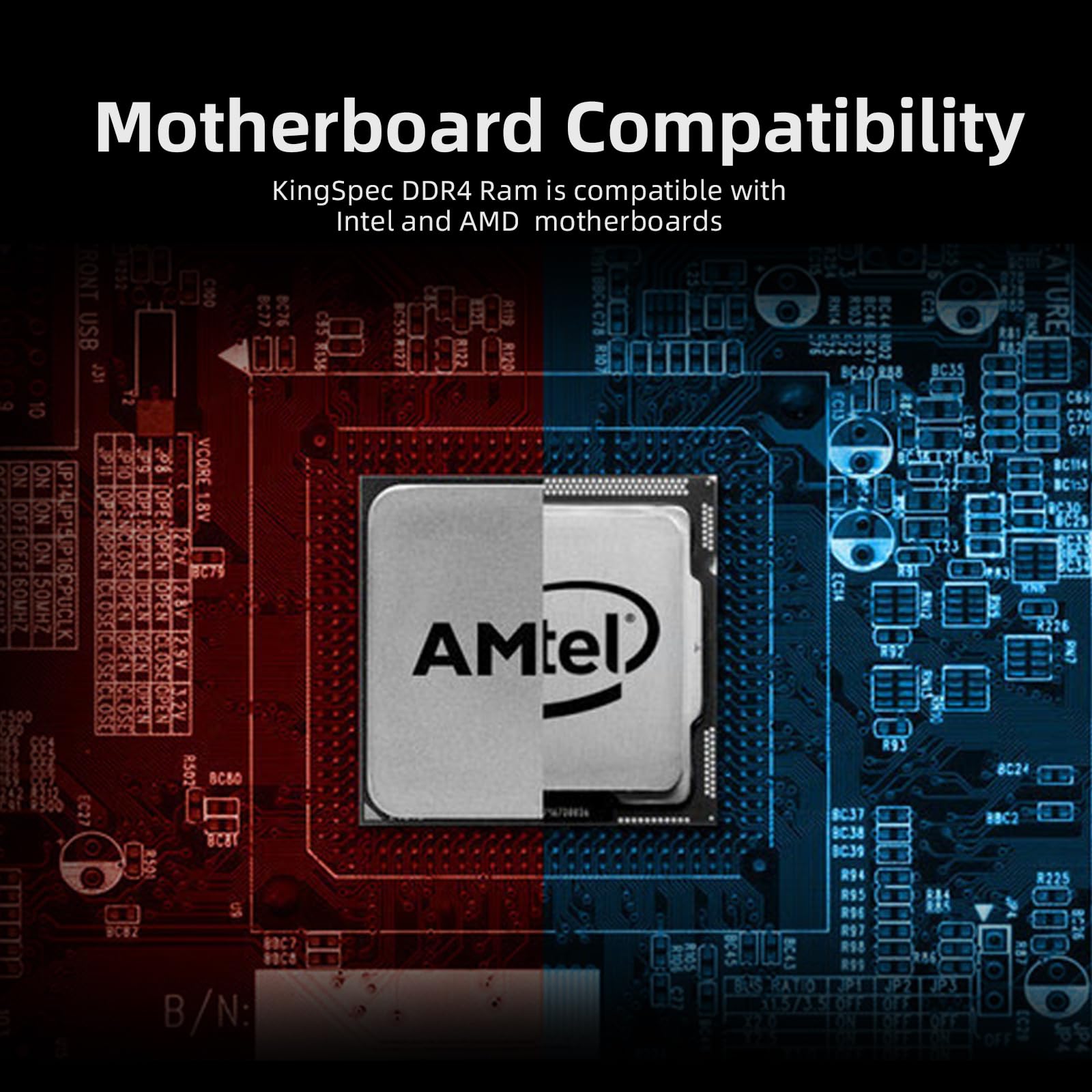 Amazon.co.jp: KingSpec デスクトップPC用 メモリ DDR4 3200 16GB x 2