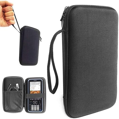 Estuche rígido compatible con calculadora gráfica Casio FX-CP400-L