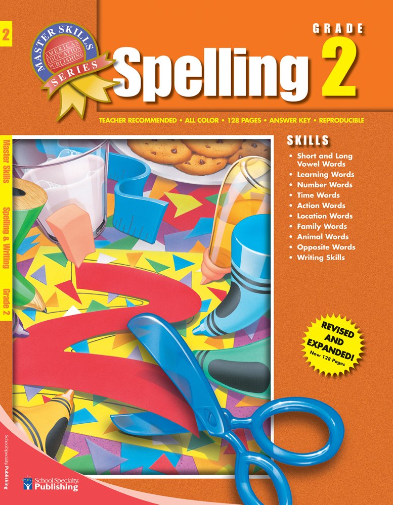 Brand: American Education Publishing Master Skills Spelling & Writing, Grade 2