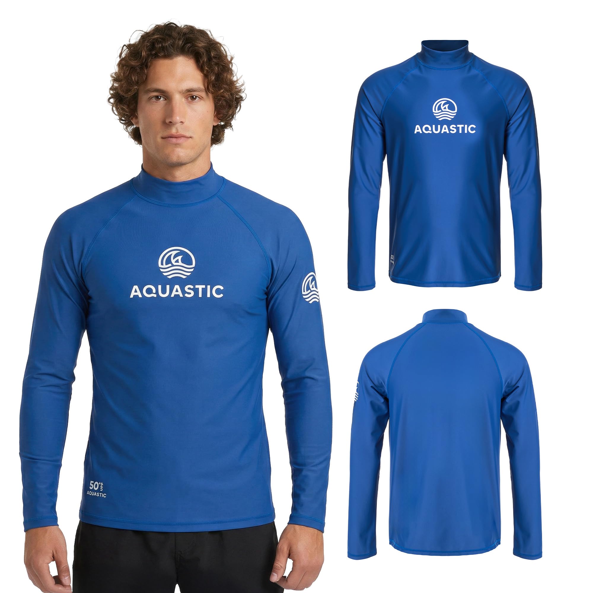 AQUASTIC Unisex UPF Rimos Ls Überwurf-Set für Schwimmbekleidung