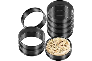 Crumpet Rings, Premium English Muffin Pan