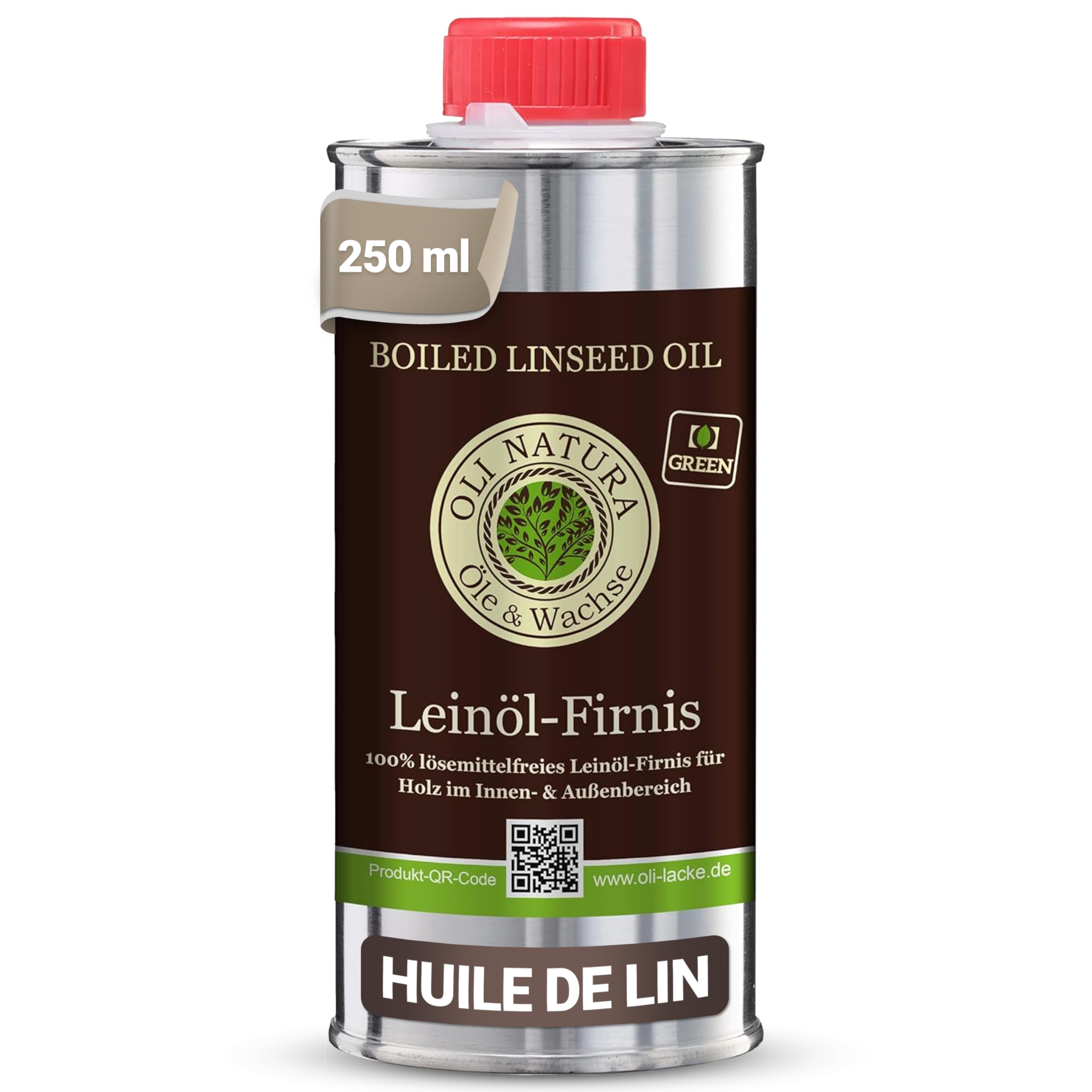 Vernis à l'huile de lin Oli-Natura pour la protection du bois