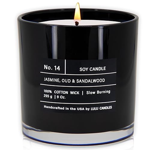 Jasmine, Oud & Sandalwood candle