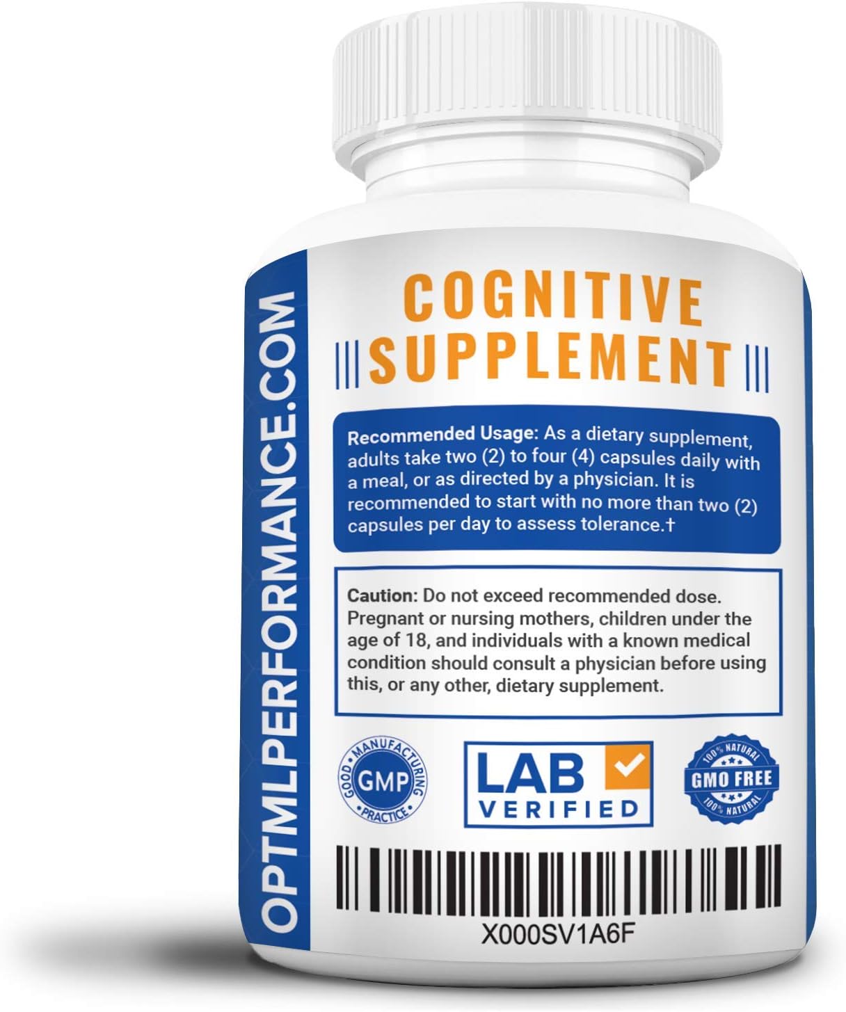 NootropX Advanced Nootropic Brain Supplement, Clinically Effective Doses, Memory and Focus Enhancement Formula, Alpha GPC, Ginkgo, Ginseng, DMAE, Theanine, Huperzine A, ALCAR (120 Capsules)