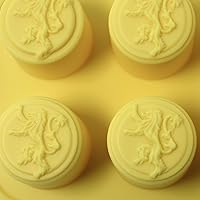 Vista 3 de Game of Thrones Z888550 Lannister Logo - Bandeja para cubitos de hielo, multicolor, talla única