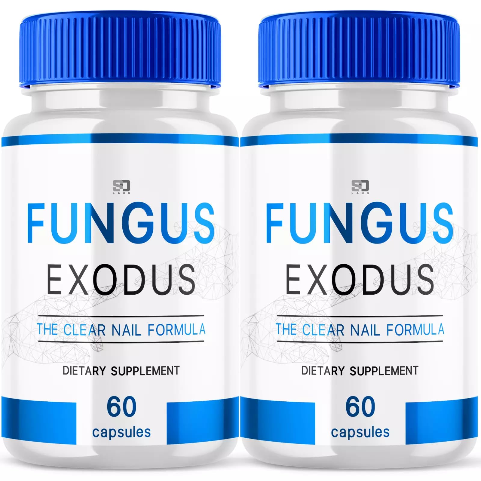 Fungus Exodus The Clear Nail Formula Pills, Fungus Nails Probiotic(120 Ct)