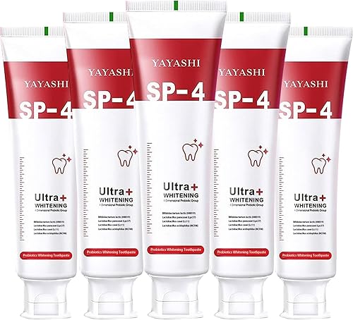Miniatura 1 de Pasta de dientes blanqueadora SP-4 Probióticos, pasta de dientes Yayashi SP-4, pasta de dientes de aliento fresco, promueve dientes y encías