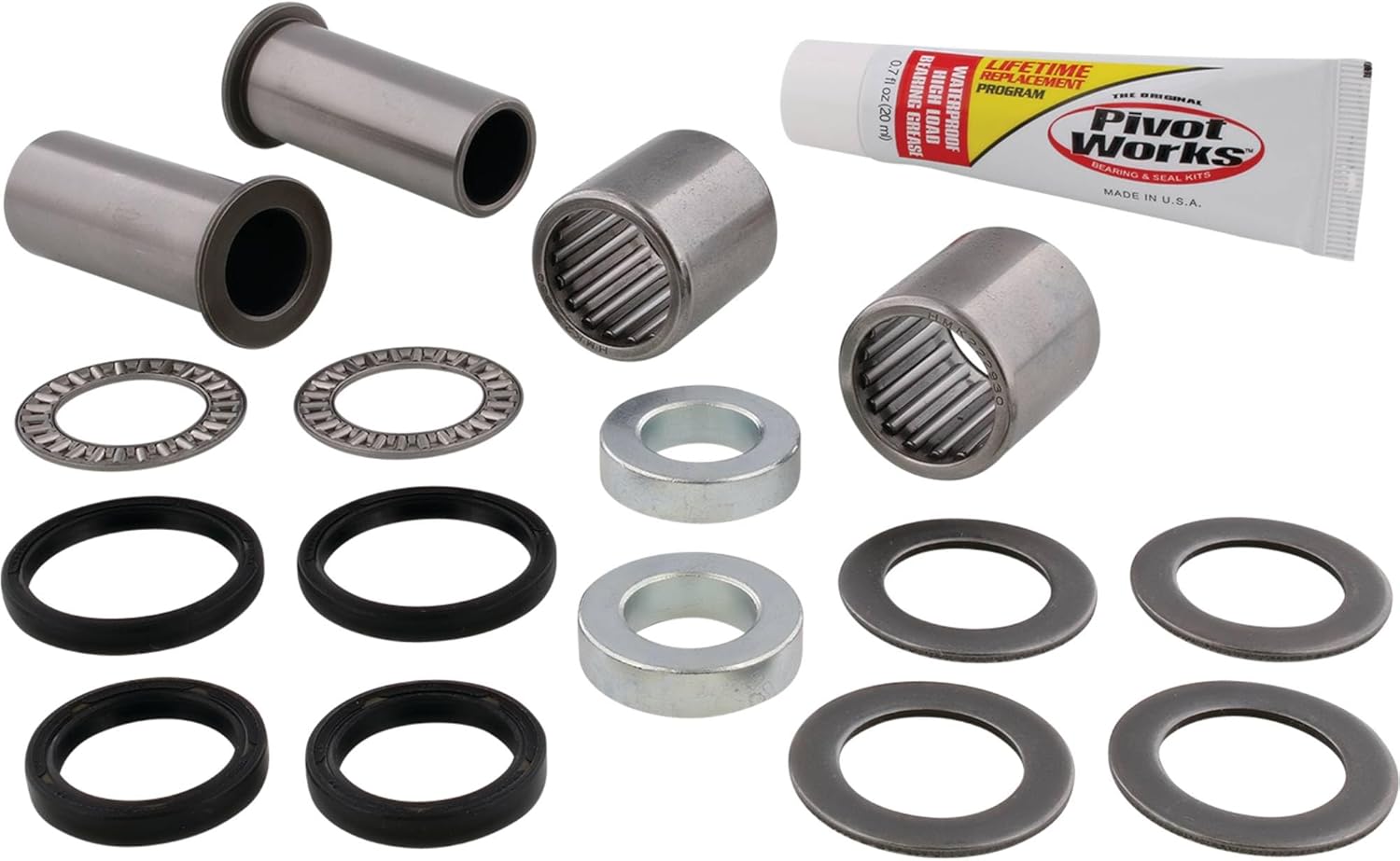 Pivot Works PWSAK-K06-021 Swing Arm Kit for 1999-2005 Kawasaki Kx 125, 416455