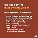 Omay Foods 12 Pcs Mixed Delights Diwali Gift Box I Premium Dry Fruits I Diwali Candles & Diya I Corporate Gift Hamper I Dry Fruit Gift Pack I Premium Gift Box I Festive Hamper gallery image