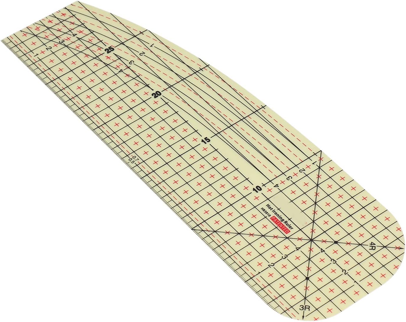 linxiaojix Ironing Ruler, Soft Plastic High Temperature Resistance Hot