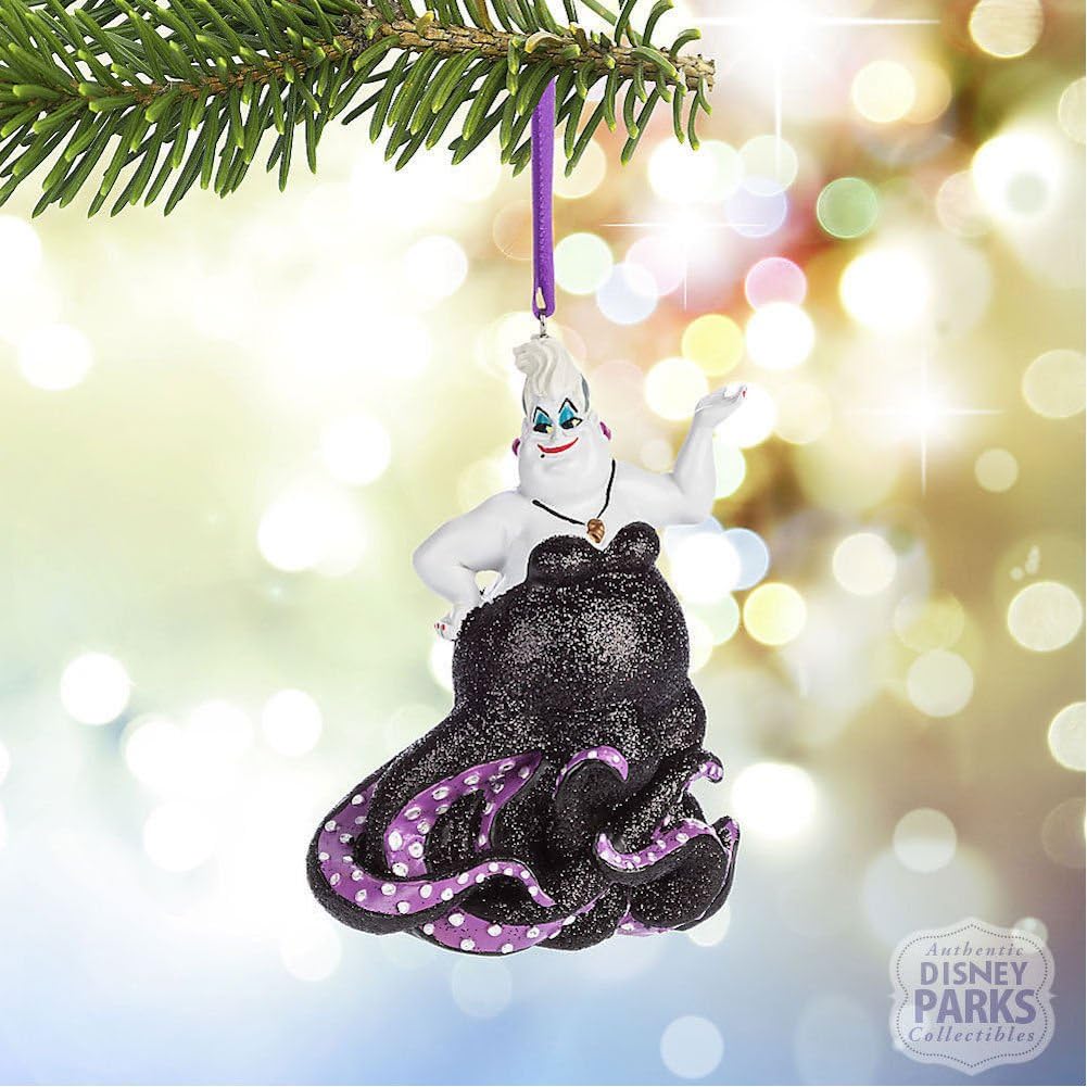 Amazon Co Jp ディズニー ワールド マジックキングダム Wdw パーク ウルスラ 海の魔女 リトルマーメイド 悪役 彫刻 フィギュア クリスマスオーナメント 15 おもちゃ