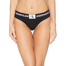 Calvin Klein Womens Monogram Thong